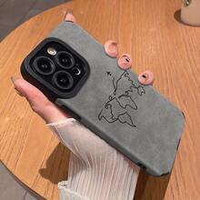 Funda de Teléfono con Patrón de Ruta de Mapa Creativa Compatible con iPhone 16/16Pro/16ProMax/16Plus/15/15Plus/15Pro/15Promax, 14/14Plus/14Pro/14Promax, 13/13Pro/13Promax, 12/12Pro/12Promax, 11/11Pro/11ProMax, 7/8plus, XR/Xs/XsMax, Resistente a Impactos y Duradera, Cuero Sintético, Hermosa y Lujosa - Colores mixtos - Ver 5