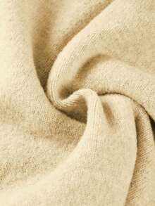 Women's Casual Cardigan, High-Quality Knitted Fashionable Knitwear Top, Autumn/Winter - Apricot - View 11