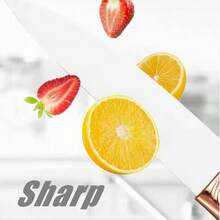 [19 Piece KITCHEN UTENSILS SET]Kitchenware Utensils And Knife Set,Practical Kitchen Accessories Includes 9 Piece Non-Stick Silicone Cooking Utensils- 5 Piece Sharp Stainless Steel Chef Knives- Scissors -Whisk Tongs And Cutting Board ,Kitchen Utensil Set Be Your Kitchen Assistant,Kitchen Essential- Great For Chefs, Bakers, Pastry Chefs, Or Amateurs. Best For Stirring, Scraping, Folding, Cooking, And Steaming All Kinds Of Food,Room Decor. It's A Thoughtful And Practical Present For Any Cooking Enthusiast,Christmas Gift For Home Chefs • New Year's Culinary Upgrades - 白色 - 查看 7