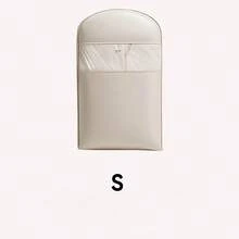 1 Peça Bolsa Suspensa de Compressão Bege (90/110/130cm) - Design Selado a Vácuo Economiza 40% de Espaço, Adequado para Jaquetas de Penas e Roupas de Inverno, Armazenamento de Luxo Transparente, Presente Ideal para Ação de Graças/Natal/Halloween e - Multicolorido - Visão 13