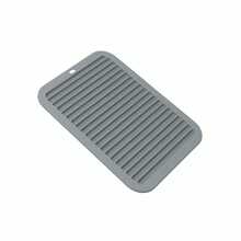 1pc Trivet Set, Includes Silicone Trivet Mat, Heat Resistant Countertop Pad, Silicone Pot Holder, Kitchen Hot Pad, Silicone Drain Mat, Large Wave Pattern Induction Cooktop Protector, Coasters, Placemats - Multicolor - View 16