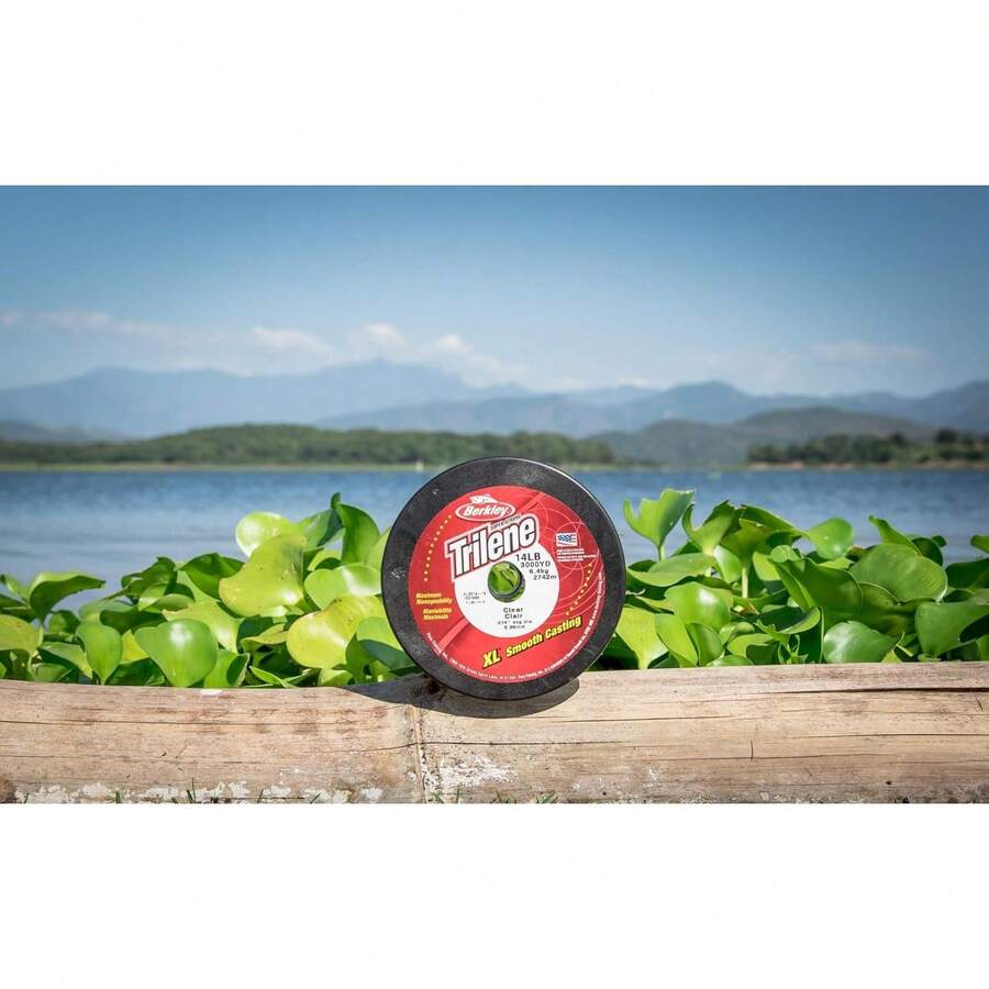 Berkley XL906-15 Trilene XL - Carrete de Hilo de Pescar, de Servicio, Casting Suave con Prueba de línea de 6 Libras (2.72 kg) - Verde (Verde de baja visibilidad) - Ver 1