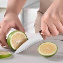 [19 Piece KITCHEN UTENSILS SET]Kitchenware Utensils And Knife Set,Practical Kitchen Accessories Includes 9 Piece Non-Stick Silicone Cooking Utensils- 5 Piece Sharp Stainless Steel Chef Knives- Scissors -Whisk Tongs And Cutting Board ,Kitchen Utensil Set Be Your Kitchen Assistant,Kitchen Essential- Great For Chefs, Bakers, Pastry Chefs, Or Amateurs. Best For Stirring, Scraping, Folding, Cooking, And Steaming All Kinds Of Food,Room Decor. It's A Thoughtful And Practical Present For Any Cooking Enthusiast,Christmas Gift For Home Chefs • New Year's Culinary Upgrades - 白色 - 查看 4