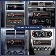 Reproductor Bluetooth para coche, reproductor MP3 para coche, pantalla LED, salida de audio RCA de 4 canales, compatible con MP3 - Negro - Ver 6