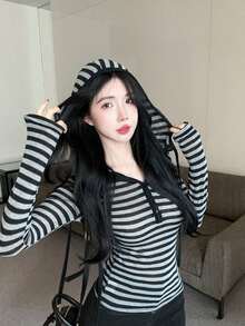 Women Sweatshirts - Đen xám - Xem 5