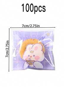 Cookie Bags, Mooncakes, Pastries, Candies, Snowflake Pastry Packaging Bags, Frosted Dot Self-Adhesive Bags, Self-Sealing Bags For Baking Packaging - Multicolor - View 10