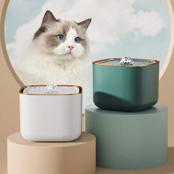 3L Automatic Pet Water Dispenser, Large Capacity, Quiet Drinking, Suitable For Cats And Small/Medium Dogs
