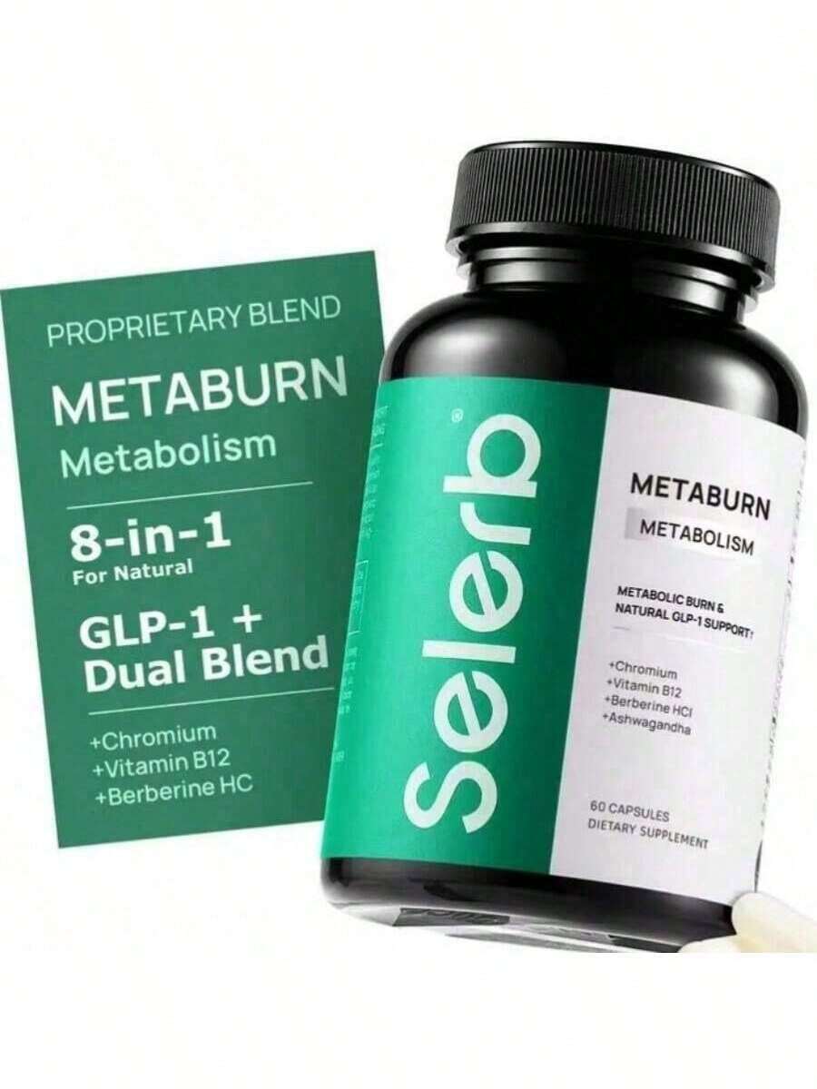 Selling Fast!Berberine + Green Tea + B12 Complex - Gentle Plant-Based Formula With Chromium - 60 Capsules. Women's Health. - 1件 - 查看 1