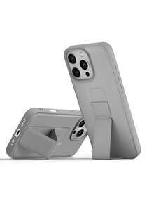 13/11 Kickstand Phone Case, Compatible With IPhone 16 Pro Max Kickstand Phone Case, Cool Apple 17 Pro Max Foldable Kickstand Phone Case, Shockproof Phone Case, Galaxy S25 FE Fashion Kickstand Phone Case, Galaxy A17/A07/A56/A16/A55 Phone Accessories, Hybrid 16/16e Phone Case, Redmi 15C Phone Case - Grey - View 9