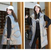 Women Winter Coats - Grey - View 2