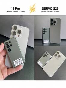 SERVO 迷你智能手机 3 英寸小显示屏 3G WCDMA 蜂窝网络 双 SIM 卡 RAM 2GB ROM 16GB GPS WiFi 高清摄像头 小型手机 - 粉色 - 查看 3