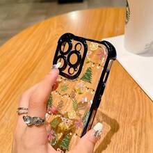 Funda de Teléfono Tema Navideño para iPhone 17, 16e, 16, 15, 14, 13, 12, 11, Mini, Pro Max Air X XR XSMAX 8, 7 Plus - Funda Transparente Suave a Prueba de Golpes, Accesorios de Vacaciones, Regalos de Vacaciones, Estilo Anime, Impresión UV, Material Flexible, Compradores de Vacaciones, Fans de Anime - Colores mixtos - Ver 5