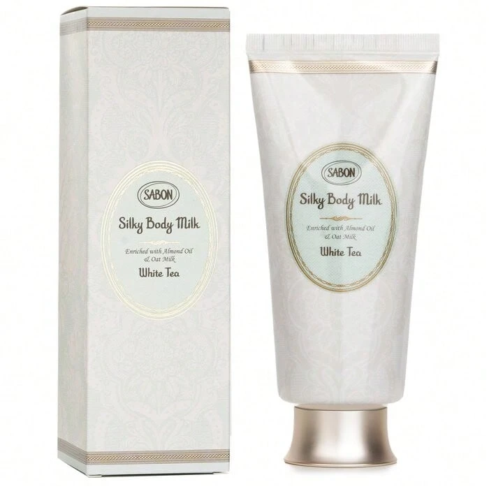 Sabon Silky Body Milk - White Tea 200ml/7oz - White - View 1