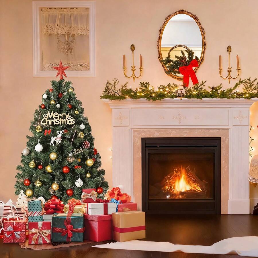 Albero artificiale - Verde 6 piedi/183 cm - Visualizzare 1