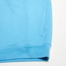 Adidas Lässiger Paar-Komfort-Strick-Sweatshirt-Pullover, unisex Stil, Frühling/Herbst JE8629 - Blau - Übersicht 4