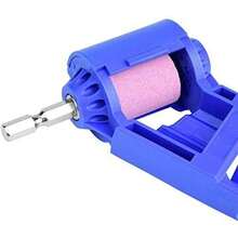 Bohrerschärfer, tragbares Diamantbohrer-Schärfwerkzeug zum Schleifen von Eisenbohrern, Handwerkzeug, passend für einen Breitenbereich von 2–12,5 mm