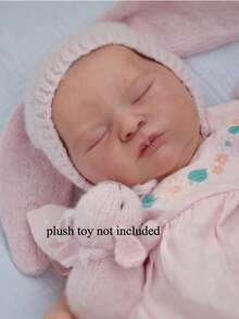 50cm 20inch Asleep Reborn Baby Doll 3D-Paint Skin With Visible Veins Cloth Body Toy Lovely Girl Soft Vinyl Limbs Newborn Bebe Doll Kid Fashion Birthday Gift - muñeca bebé durmiendo - Ver 4