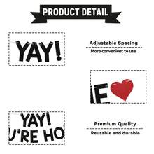 一套“耶，你回家了！”闪光三角旗横幅，趣味欢迎回家派对装饰，男女通用，返校季，军人返乡，家庭团聚派对悬挂旗帜 - 彩色 - 查看 4