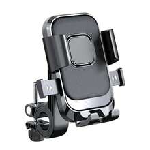 1pc Electric Bicycle/Motorcycle Phone Holder, Anti-Shake Phone Navigation Mount - Multicolor - View 8