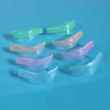 4 Sizes/8pcs Reusable Silicone Eyelash Curler Pads, L-Shaped Eyelash Lift Shields, DIY Home Or Salon Eyelash Perming Tools - Multicolor - View 12