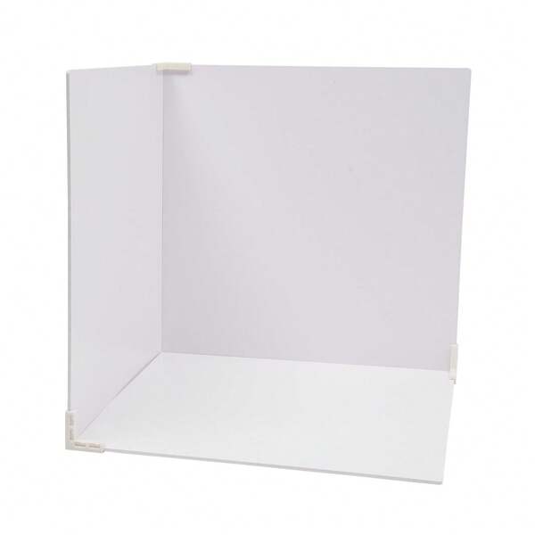 SENDERPICK Sfondo fotografico Begoniape 3 foto paesaggio bifacciale parete fotografica tavolo sfondo marmo e bianco sfondo fotografico per foto piatte di cibo, accessori, cosmetici 60x60cm