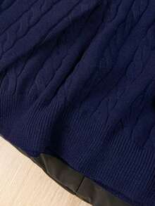 EAVA 女士休闲宽松针织上衣，简约V领设计，复古风格，情人节，女士情人节穿搭，情人节服装