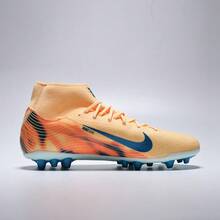 Nike 男士 ZM SUPERFLY 10 ACADEMY KM AG 高帮足球鞋 FQ8335-801 - 橘色 - 查看 2
