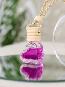 1 件 8ml 车载无焰香薰精油扩散器持久淡香吊坠汽车空气清新剂悬挂式，可爱车载空气扩散器，持久车用家用空气清新剂，男女通用汽车清新剂，去除异味持久留香情人节用品婚礼用品 - 彩色 - 查看 24