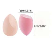 Four-Color Teardrop Makeup Sponge Set, Beauty Combination, Multiple Colors, Professional-Grade Skin-Friendly Powder Puff, Detailed Makeup Application Of Corners Of Eyes And Nose, Soft Sponge That Does Not Absorb Powder, Dual-Use Wet And Dry Beauty Tools, Makeup Artist Recommended, Essential Travel Makeup, Comes With A Cleaning Storage Box,Cheap,Valentine's Day,Cheap Items,Travel,Travel Essential,Room Decor,Valentine's,Cheap Stuff,Room,1 Dollar Items,Vacation Essentials,Gifts Women,Bedroom,Valentine,99 Cent - 彩色 - 查看 9