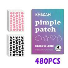 1400 Pcs Star-Shap Pimple Patches (7-Color), Facial Cover ,Boost Your Glamour, Party It Up,Fragrance-Free, Paraben-Unisex Adult, All Skin Types Compatible, No Fragrance,No Components Included - Multicolor - View 29