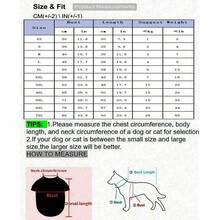 宠物背心一件装，猫狗衣服，秋冬季抓绒外套，花卉图案保暖外衣，适合小型/中型/大型宠物