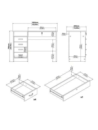 Dmora Desks Workstations view 3