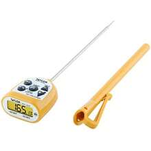 Taylor Termómetro Digital Compacto Impermeable, LCD Retroiluminado Ámbar, HOLD(default) - Tipo 1 - Ver 2