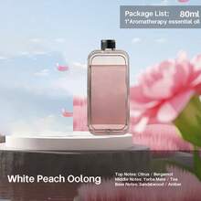 Hotel Grade Essential Oil Diffuser, Long-Lasting Indoor Mist, Aromatherapy Diffuser, Office Air Freshener, Quiet Aroma Diffuser, Home Automatic Fragrance Mist - Rechargeable/Desktop/Wall-Mountable/6 Adjustable Modes/Mood Light/6 Aroma Oils: Lavender, True Self, Gardenia, White Peach Oolong, Serenity, Shangri-La - White - View 12