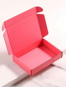 粉色包装盒，适用于电商包装、粉色礼品盒，非常适合DIY项目、儿童礼物、母亲节礼物、批发/零售运输，以及运输和储存各种小物件。礼品盒，小型企业用品，价格实惠。 - 彩色 - 查看 1