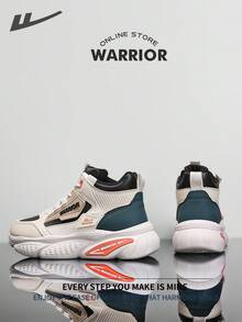 Warrior Comfortable Street Style Thick Soled Men's Shoes Autumn And Winter Lightweight Comfortable Breathable Running ShoesModest StyleCasual Yet Sleeksneakers Applicable Throughout The Yearwear-Resisting All-Day WearTraining Sneakers