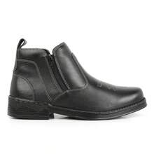 Men's Cowboy Cowboy Boots, Rodeo Country, Texan, With Short Zipper - Black - View 11