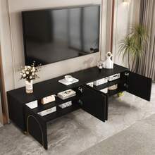Television Stands & Entertainment Centers - Black + Particle - View 7
