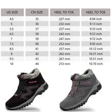 Women's Grey Snow Boots - Anti-Slip Winter Travel Boots For Women - Warm Mid-Calf Snow Boots With Side Zipper & Platform Shock Absorption, Durable Rubber Outsole For Hiking, Outdoor Leisure, And Snowy Adventure Fashion Ankle Booties - Grey - View 7