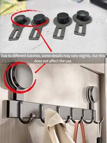 1 chiếc giá treo đồ hiện đại có giác hút, móc treo cửa bằng thép carbon gắn tường, thiết kế không cần khoan, giá treo đa chức năng có giác hút, thích hợp để treo đồ trong nhà bếp, hành lang, phòng tắm và phòng ngủ. Thương hiệu: HP - Nhiều màu - Xem 8