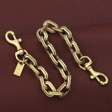 Fashion Metal One Shoulder Bag Chain Pendant Strap Bag Pendant Women's Small Square Crossbody Bag Pendant - 彩色 - 查看 4