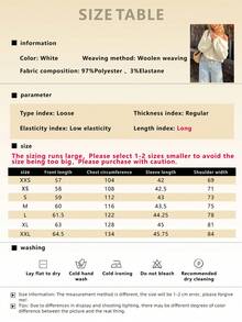 Women's Off-Shoulder Long Sleeve Knit Sweater, Casual Regular Length Top, Suitable For Spring And Autumn - Beige - View 5
