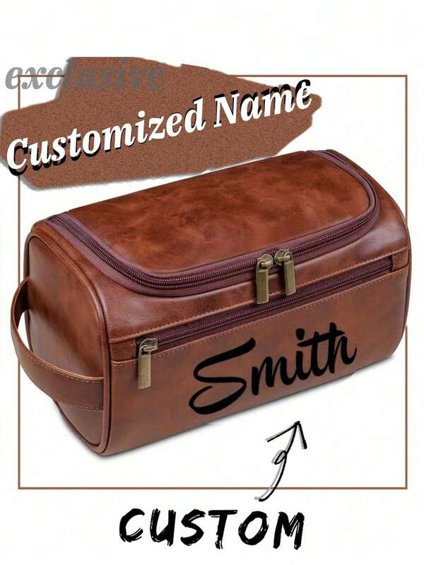Customized Men's Wallet And Amenities Bag Travel Set – Personalized Amenities Bag, Perfect For Anniversaries, Best Man Gifts, Or As A Present For Him. Men's Travel Bag, Men's Travel Bag, Best Man Gifts, Men's Amenities Bag, Men's Amenities Bag, Best Man Gifts, Men's Leather Bag, Amenities Bag, Men's Amenities Bag, School Supplies.