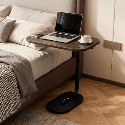 Movable Sofa Side Table, Rotating End Table For Living Room, Bedroom, Balcony, Small Desk, Home Storage Tea Table Rack