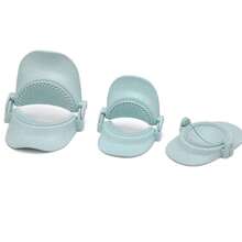 7/3/1 Pcs Large Pastry Dough Cutter Set - Durable Plastic & Stainless Steel Dumpling/Pie Cutter With Ergonomic Handle, Easy Release & Clean, Multi-Color Baking Tools, Suitable For Home/Professional Kitchen, Christmas Gift