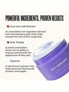 MAËLYS GET-DREAMY 1 Pack Toning Whip – 3.38 OZ, Overnight Cellulite Remover & Firming Cream - 1 包 - 查看 3