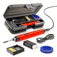USB Wireless Soldering Iron, Convenient Low Voltage Rechargeable Electric Welding Pen, Mini Home DIY Crafting Tool