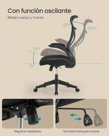 Home Office Chairs - màu đen - Xem 3
