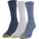 Mezclilla/gris claro/abrigo (3 pares)