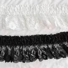 Elegant French Lace Waist Belt, Suitable For Dresses, Fashion Waist Cincher - Multicolor - View 6